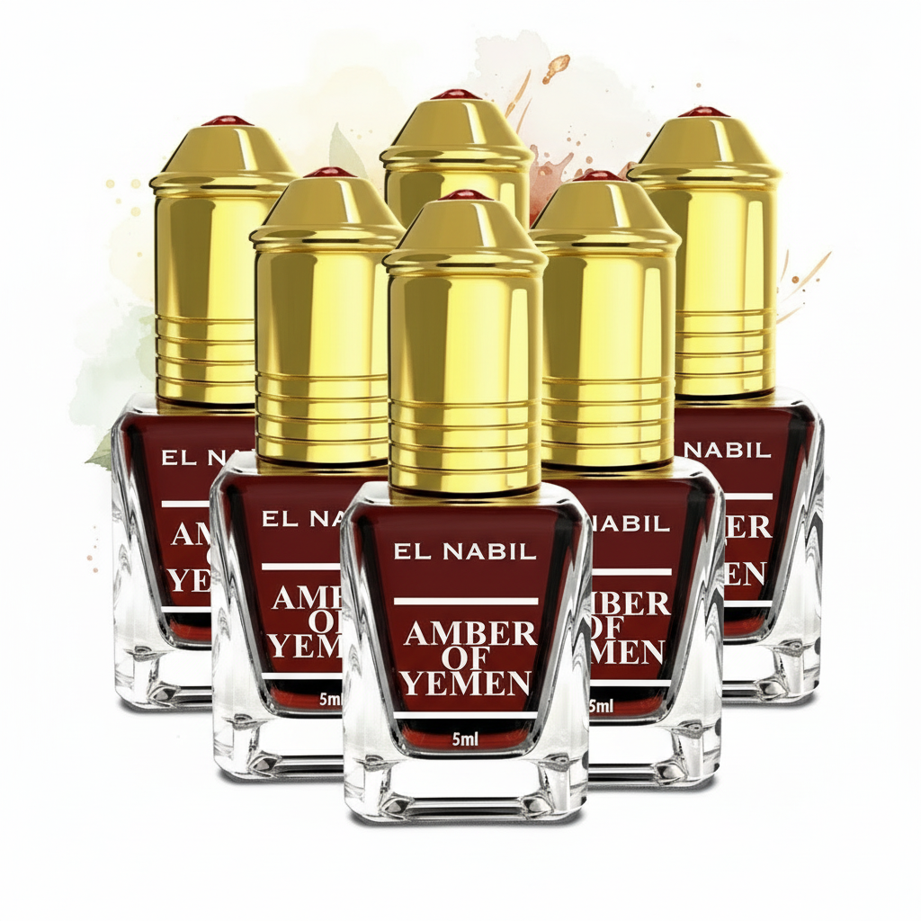 El Nabil Amber Of Yemen 5ML Extrait de parfum sans alcool