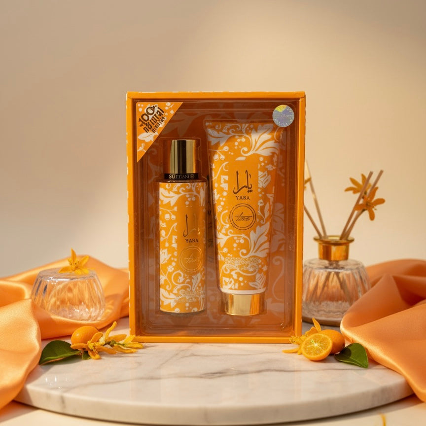 Coffret Yara Dubai Edition Brumes et Lotion