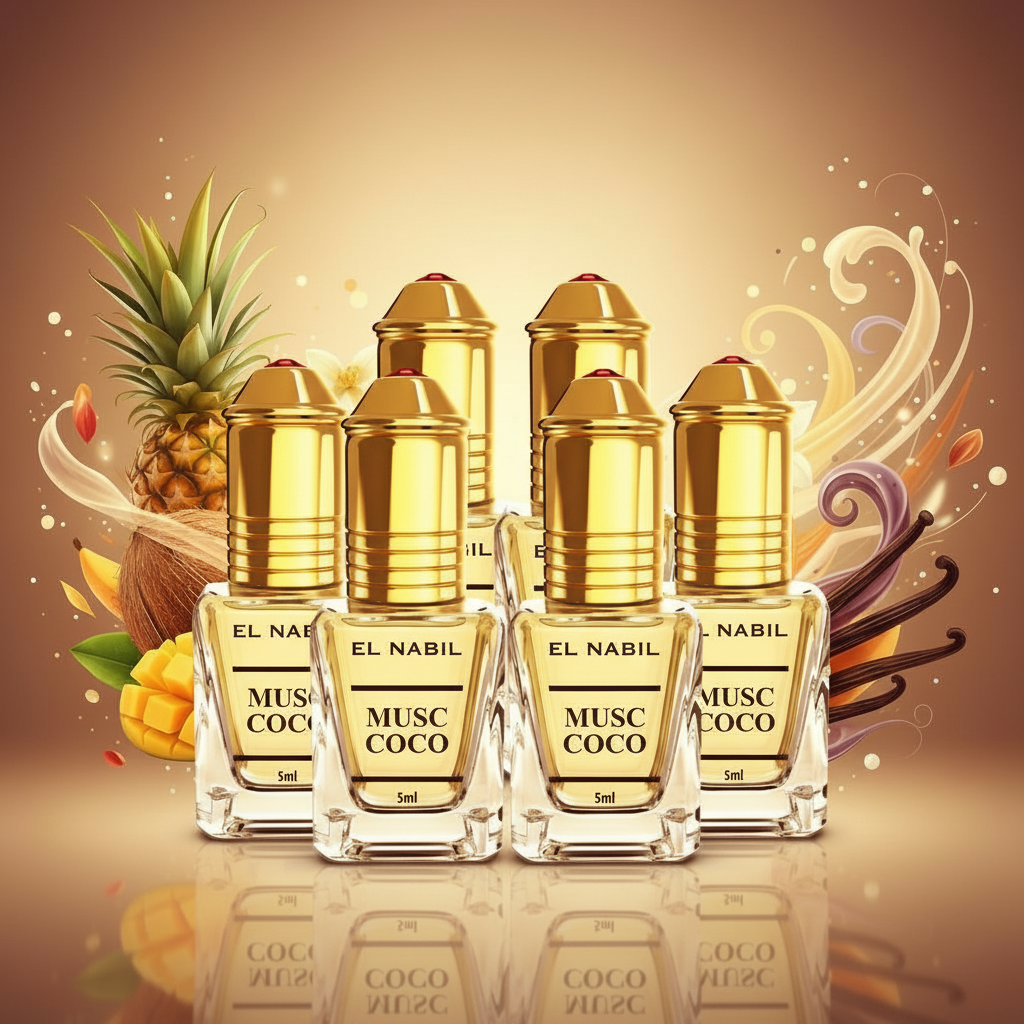 El Nabil - Musc Coco 5ML Extrait de parfum sans alcool