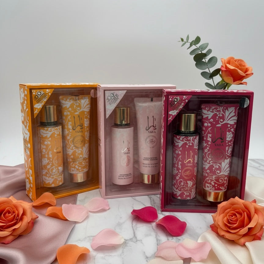 Coffret Yara Dubai Edition Brumes et Lotion