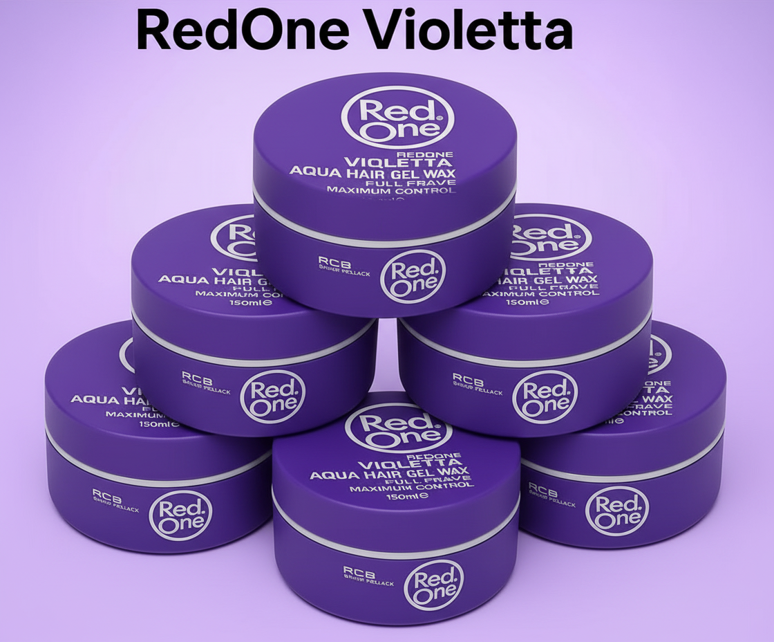 RED ONE Violetta Aqua Hair Gel Wax 150ml