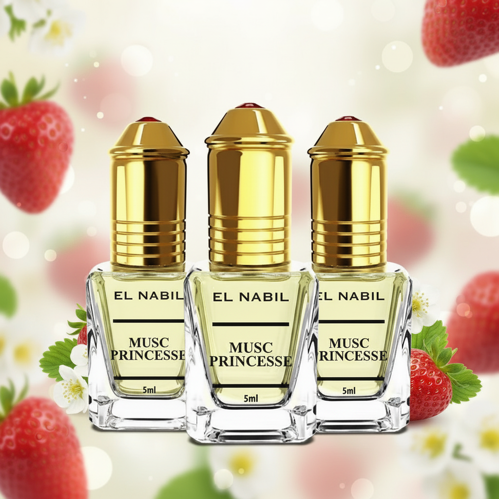 El Nabil - Musc Princesse 5ML Extrait de parfum sans alcool