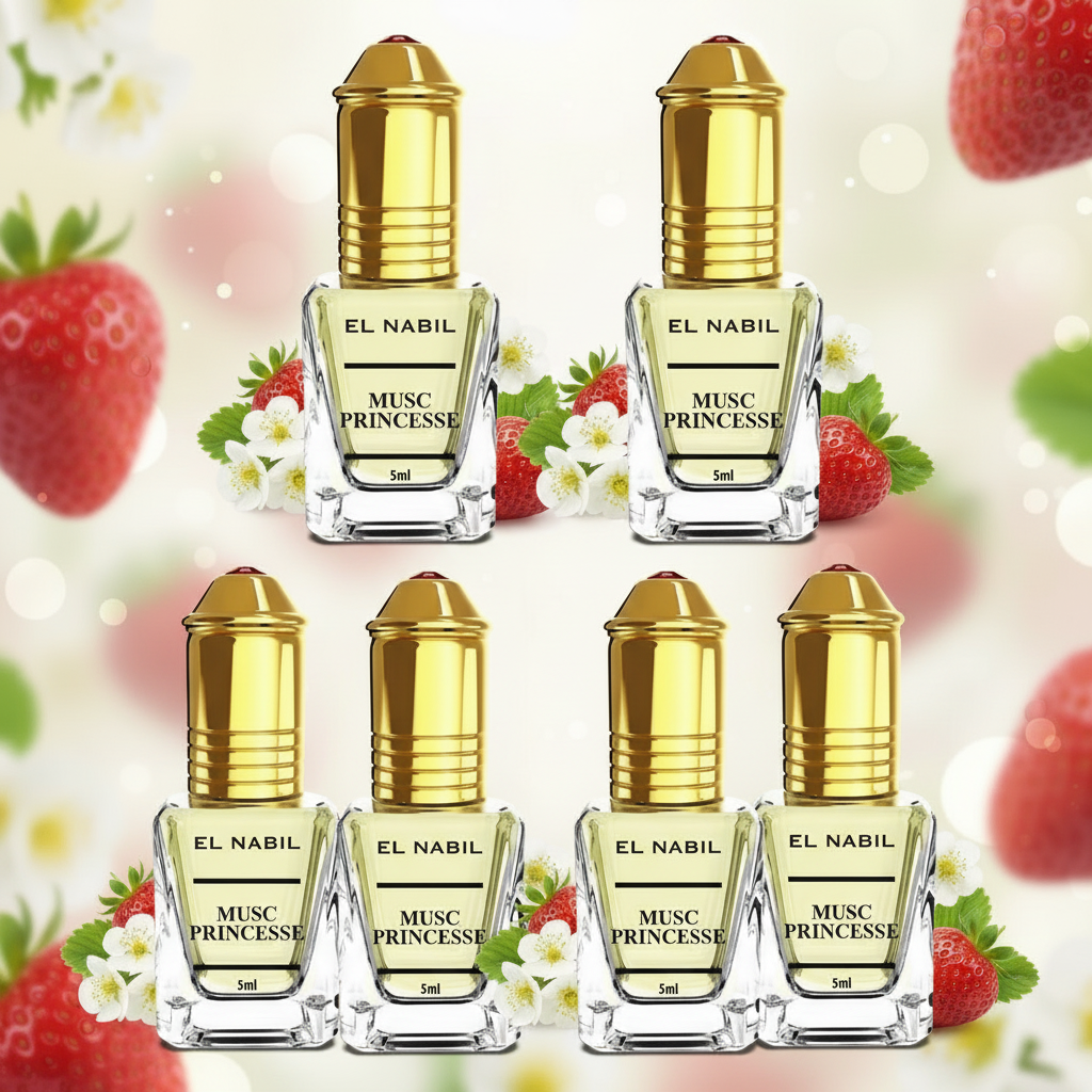 El Nabil - Musc Princesse 5ML Extrait de parfum sans alcool