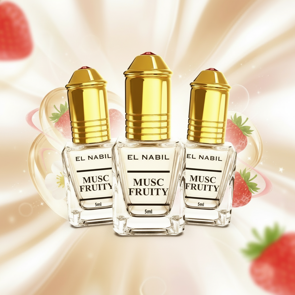 El Nabil Musc Fruity 5ML Extrait de parfum sans alcool