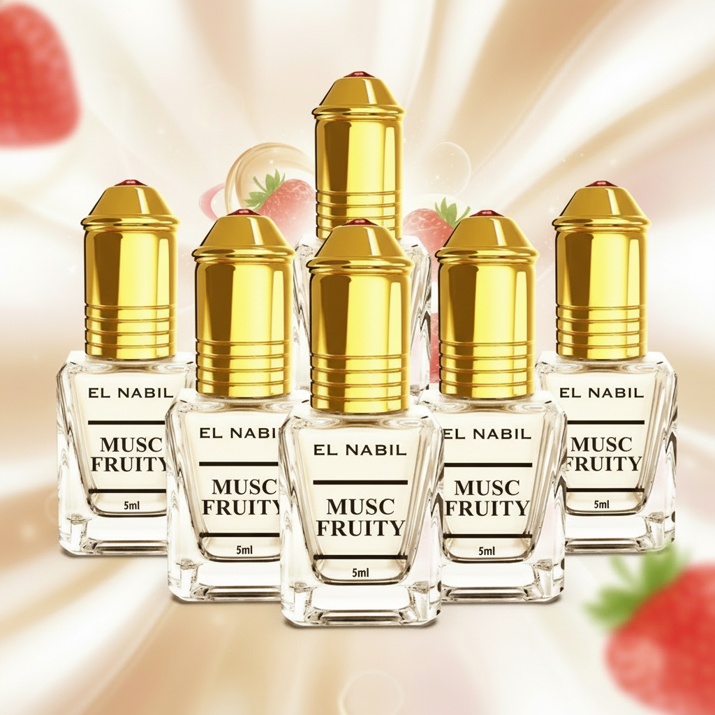 El Nabil Musc Fruity 5ML Extrait de parfum sans alcool