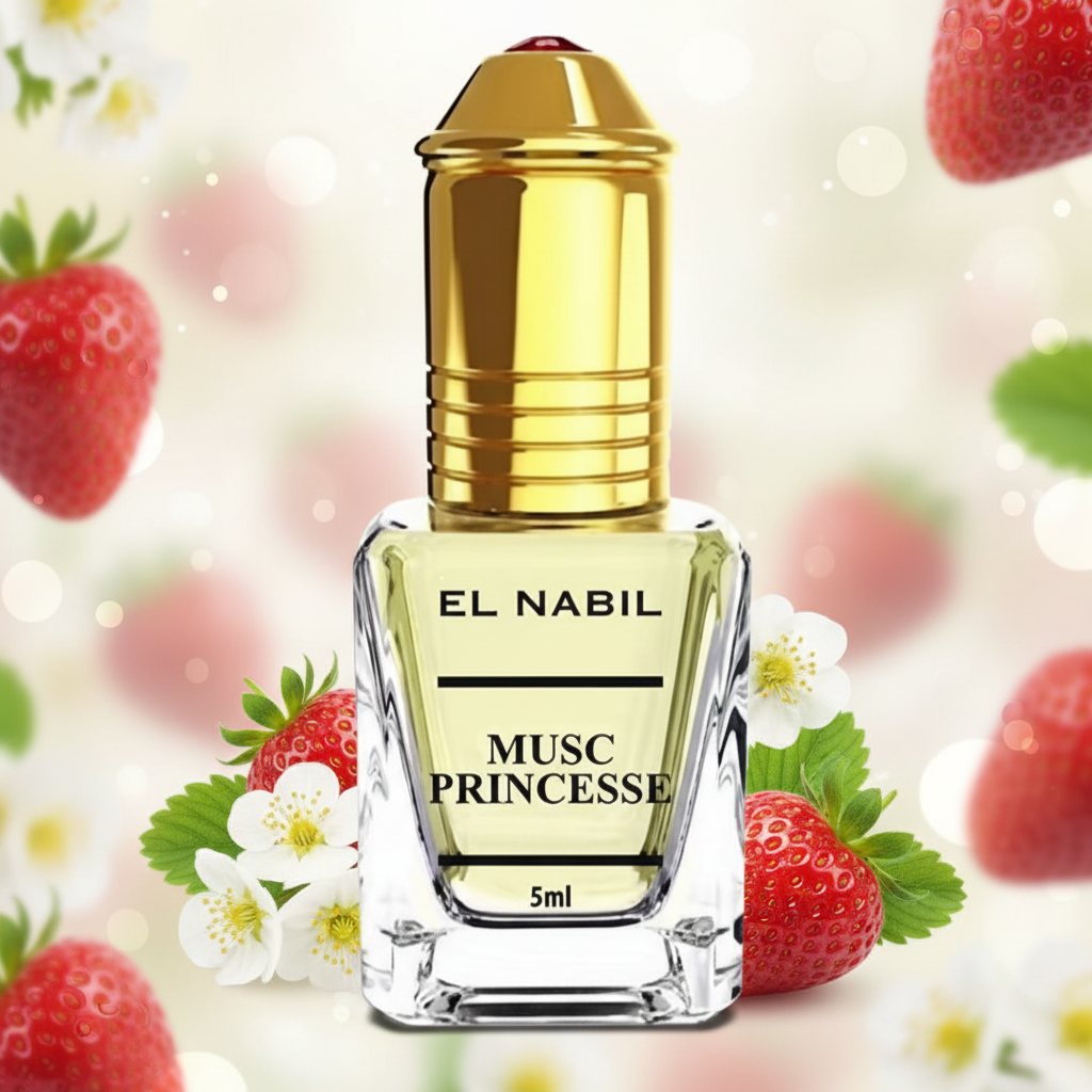 El Nabil - Musc Princesse 5ML Extrait de parfum sans alcool
